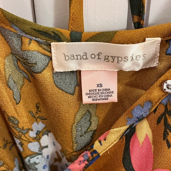 Band of Gypsies floral jumpsuit - Picture 8 of 9